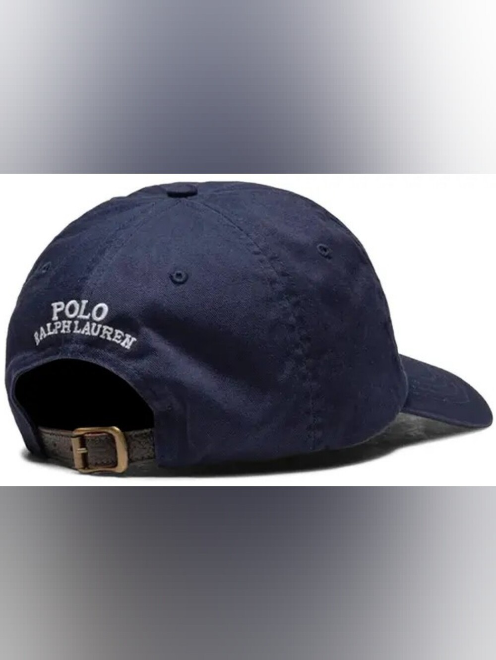 Polo Ralph Lauren Polo Bear Chino Sport Cap color 'Newport Navy',One Size - Picture 6 of 6